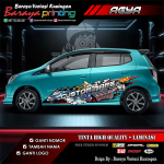 Decal Striping Toyota Agya
